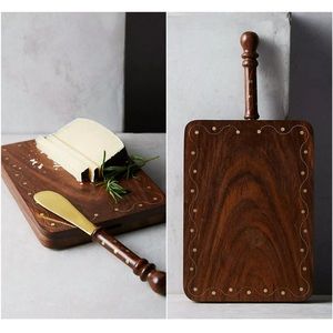 NIB Anthropologie Confiture cheese broad and knife